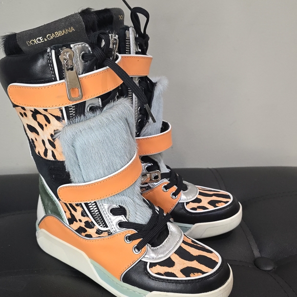 Dolce & Gabbana Shoes - Dolce & Gabanna Hight Top 35.5